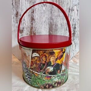 Vintage Boy Scout Tin Popcorn Tin-No Rust or Damage Boy Scouts of America